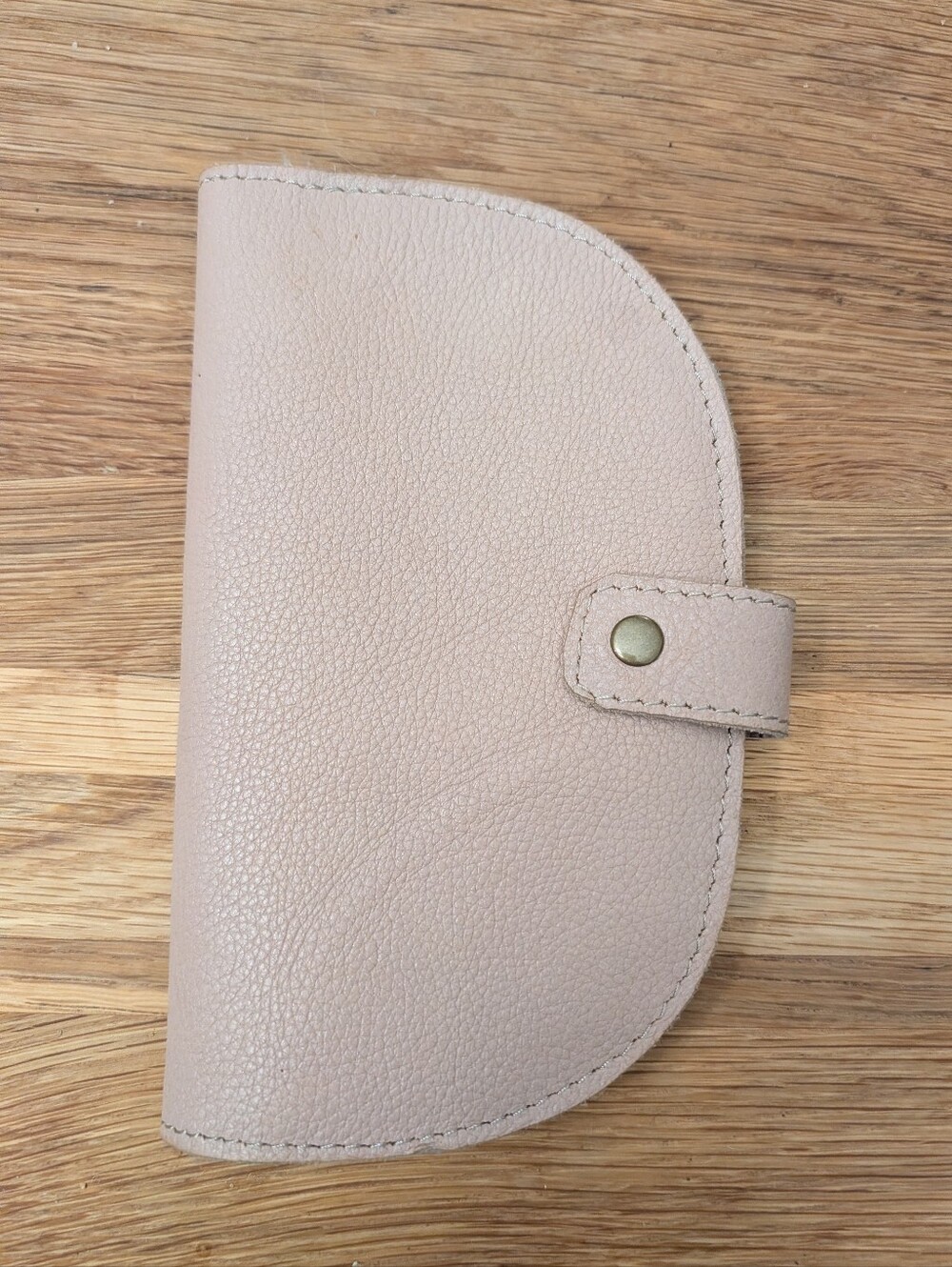 Able Marisol Wallet in Pebbled Rose